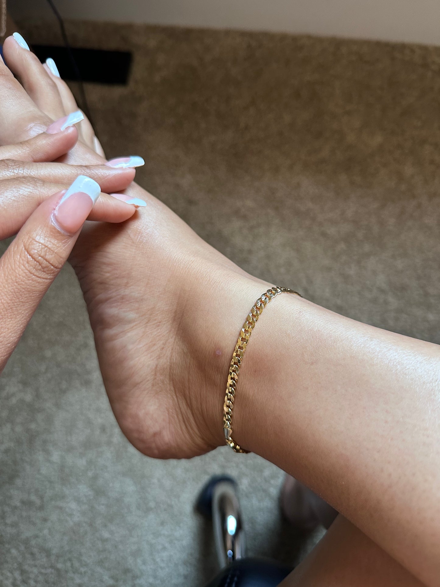 Gold Link Anklet